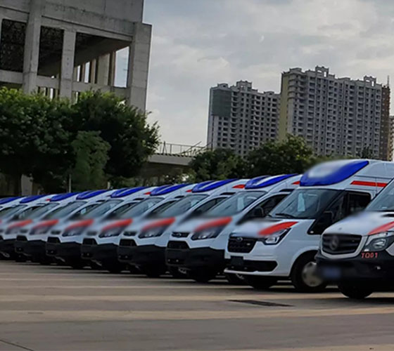 灵丘县服务车队展示